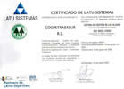 Certificado ISO 9001:2000  por LATU